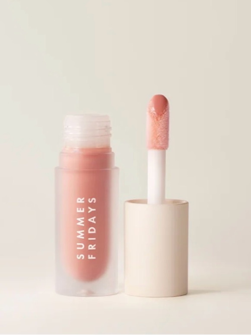 New Summer Fridays Dream Lip Oil in Bare Sand